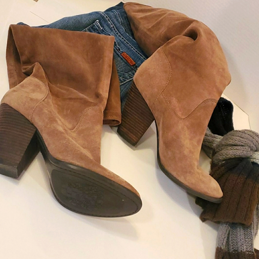 Vince Camuto Braden tall heeled boots Size 9B/39